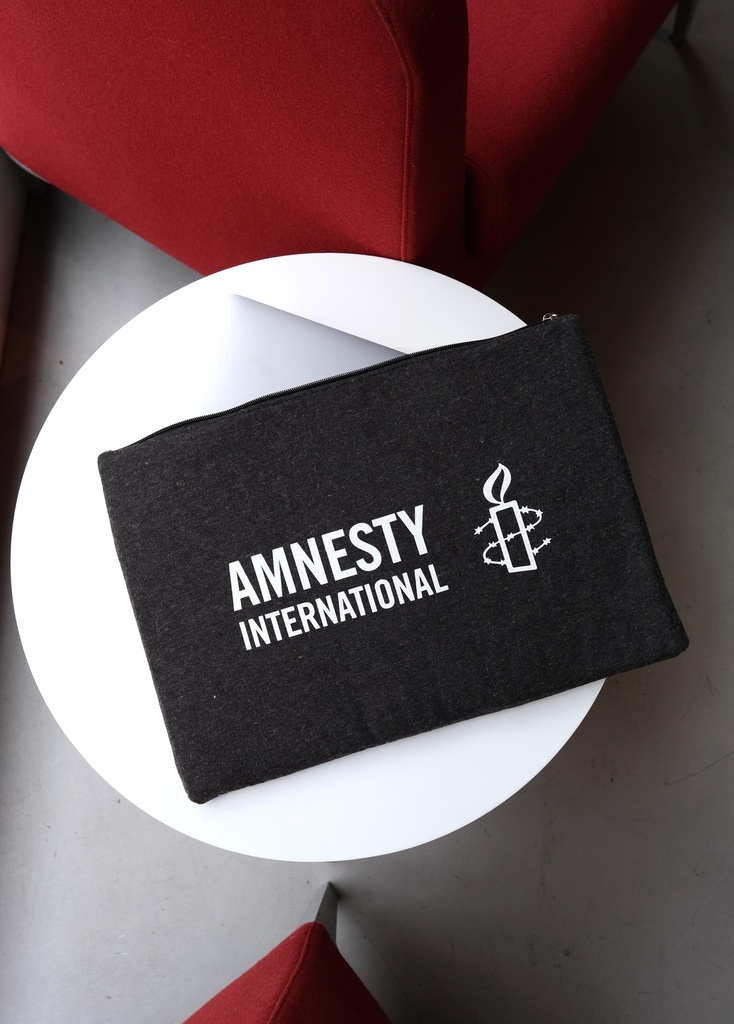 Pochette ordinateur Amnesty